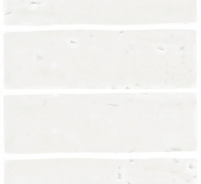 Nanda Tiles Коллекция LAUREL CLAY Prima White Gloss 6*20 см  / Нанда Тайлс Коллекция Лаурел Клау Прима Вайт Глосс 6*20 см
